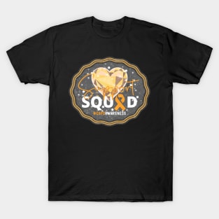 COPD Awareness Support Squad Heart of Gold Edition T-Shirt